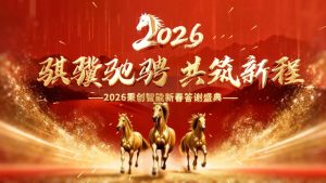 龙马精神启新程 智创未来谱华章|秉创智能2026马年...